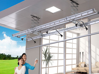 Giàn phơi thông minh điều khiển từ xa DK- 002