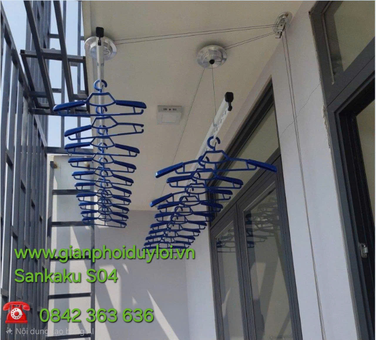 Gian phơi duy lợi Tại sao bạn chọn lắp giàn phơi thông minh Duy lợi?