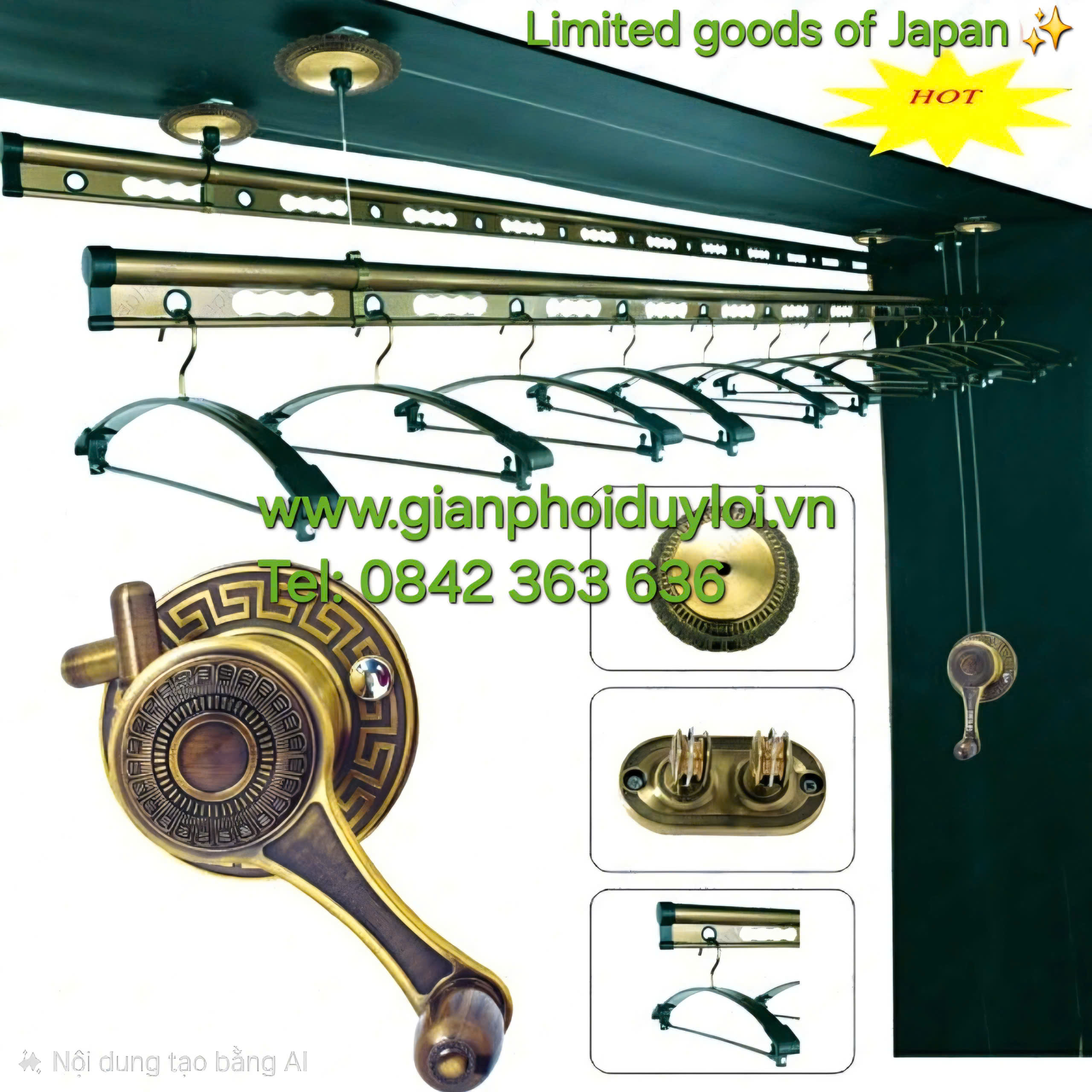 Giàn Phơi Thông Minh Takashi Japan