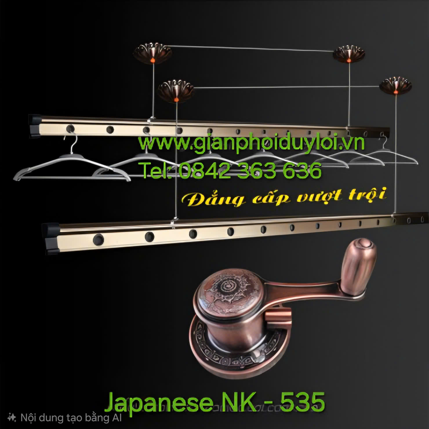 Giàn phơi Nhật bản NK 535